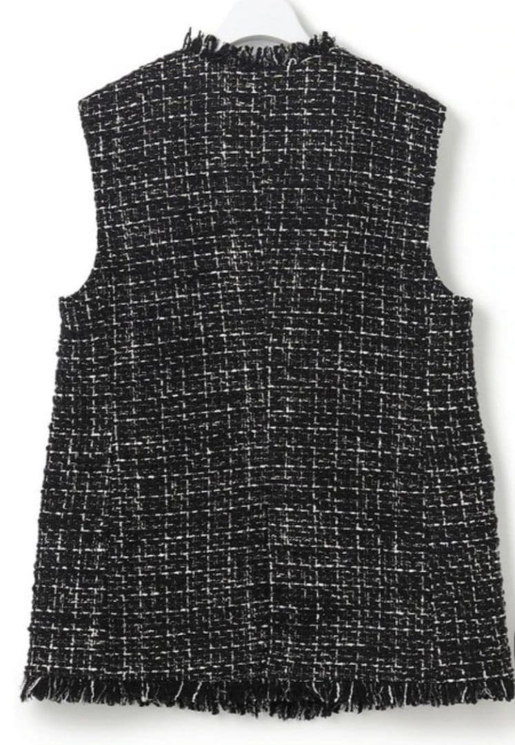 23区 GIOLICA ツイード　ジレ