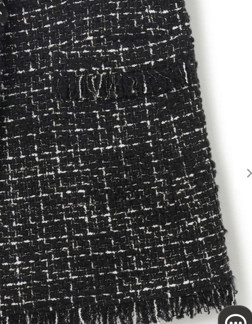 23区 GIOLICA ツイード　ジレ