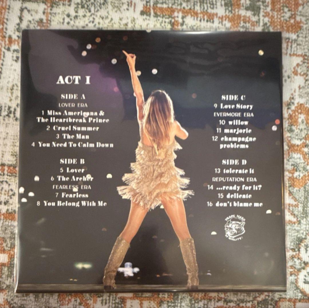 洋楽 Taylor Swift The Eras Tour All3Act Vinyl