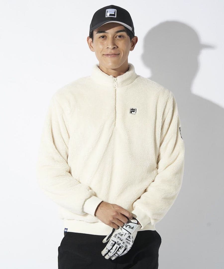 新品【３Ｌ】FILA GOLFメンズ ボアパーカー784245Z-OWT