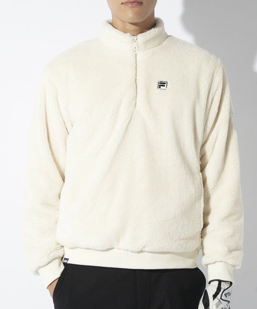 新品【３Ｌ】FILA GOLFメンズ ボアパーカー784245Z-OWT