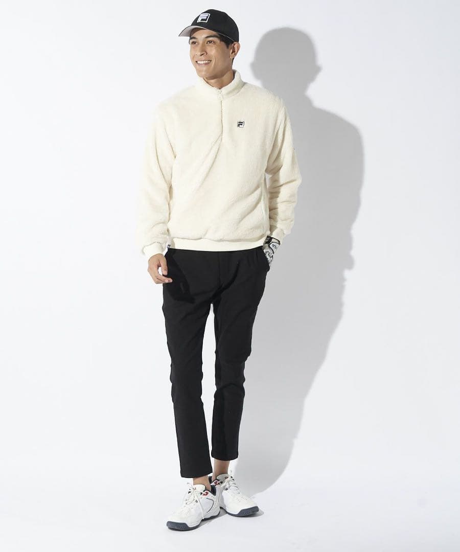 新品【３Ｌ】FILA GOLFメンズ ボアパーカー784245Z-OWT