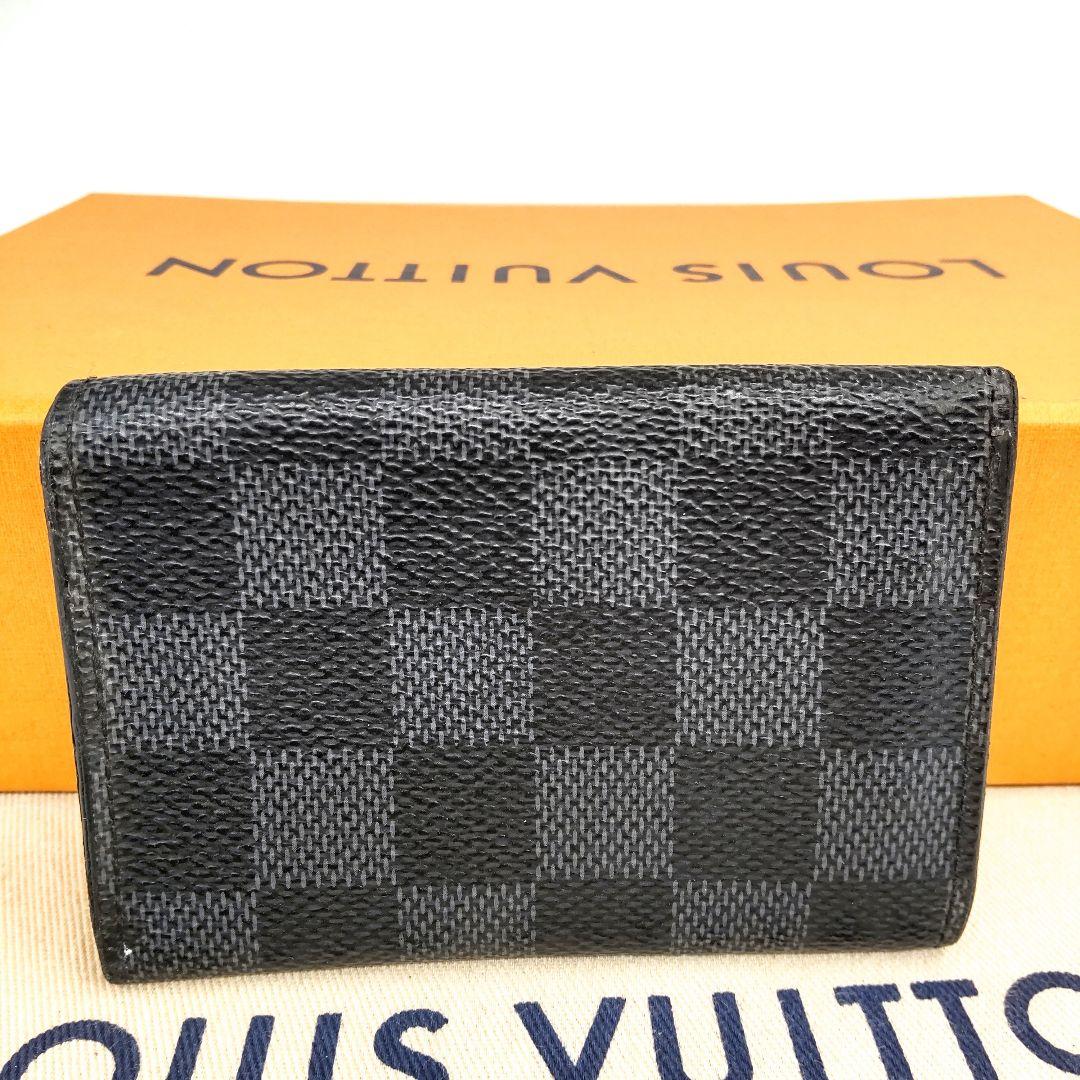【正規品】ルイヴィトン ダミエグラフィット　ミュルティクレ 6連キーケース