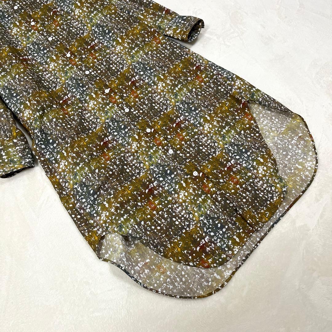 HERALBONY ヘラルボニー シャツワンピース「秋」