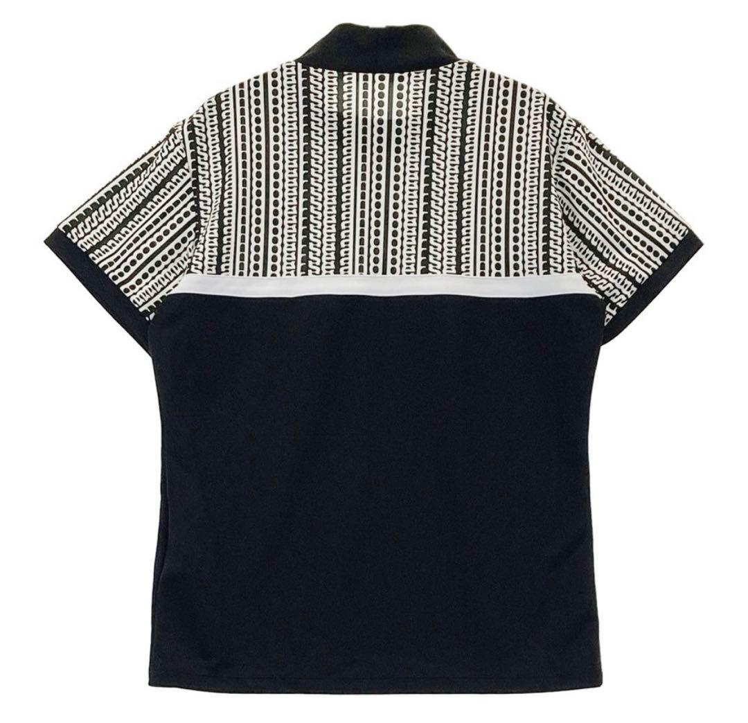 AND PER SE 半袖ハイネックTシャツ　ブラック