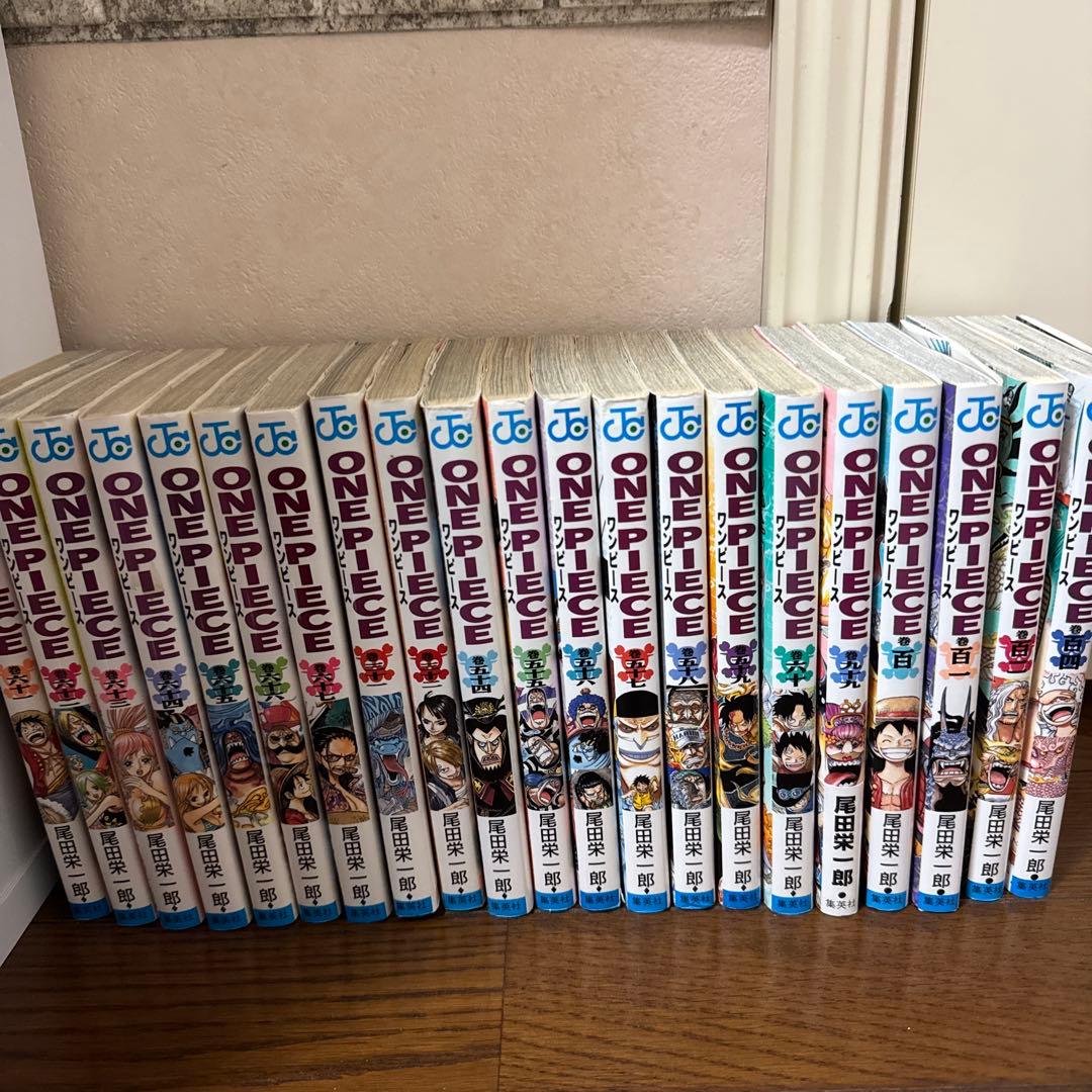 ONE PIECE 1〜102巻＋104巻＋スピンオフ6冊