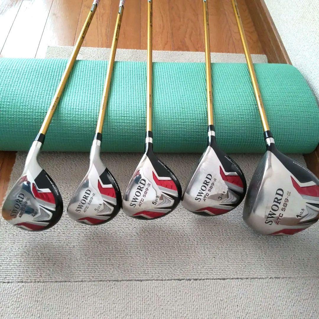 KATANA カタナ SWORD ATC 589-α ゴルフセット メンズ右利き