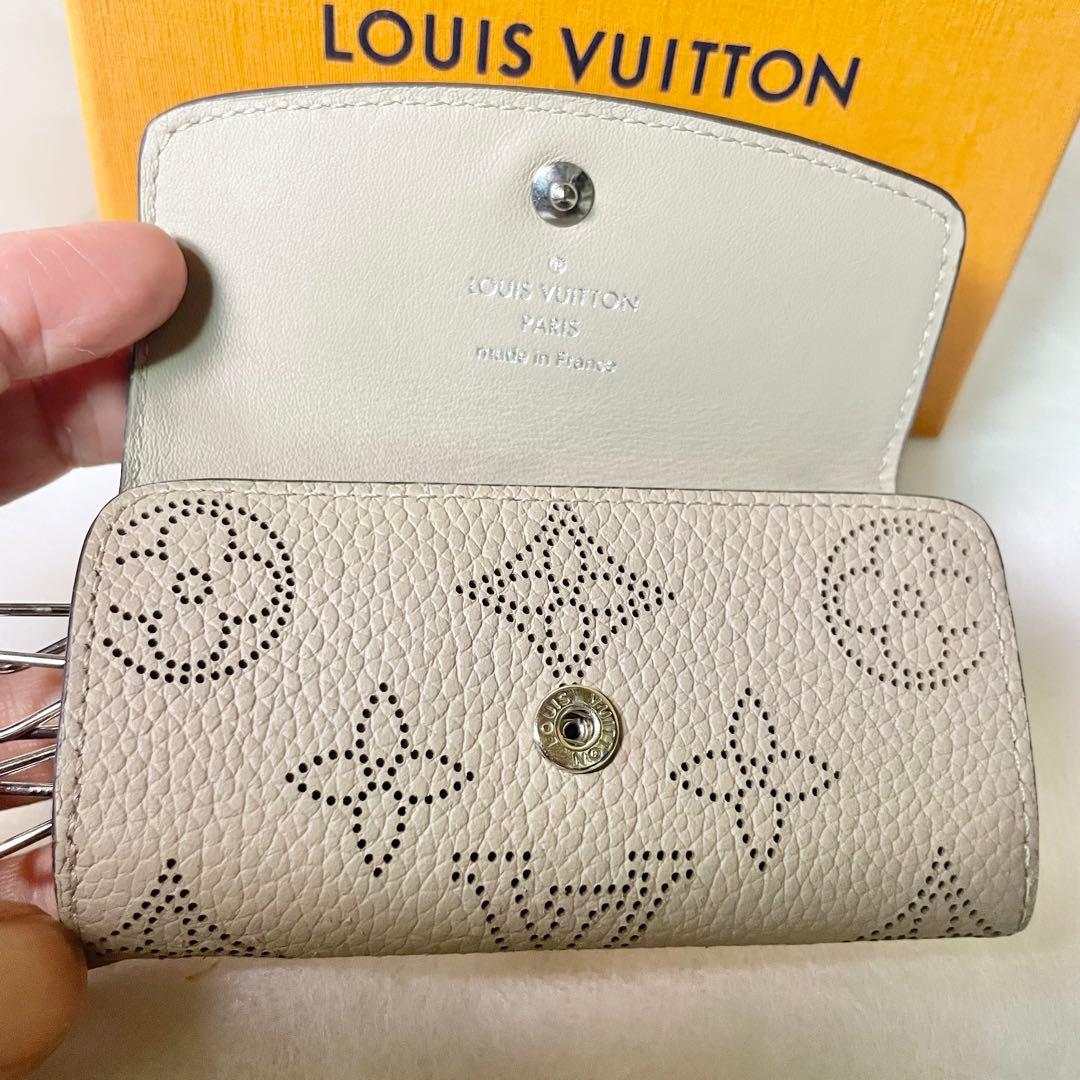 LOUIS VUITTONモノグラムマヒナ ミュルティクレ4 4連 キーケース