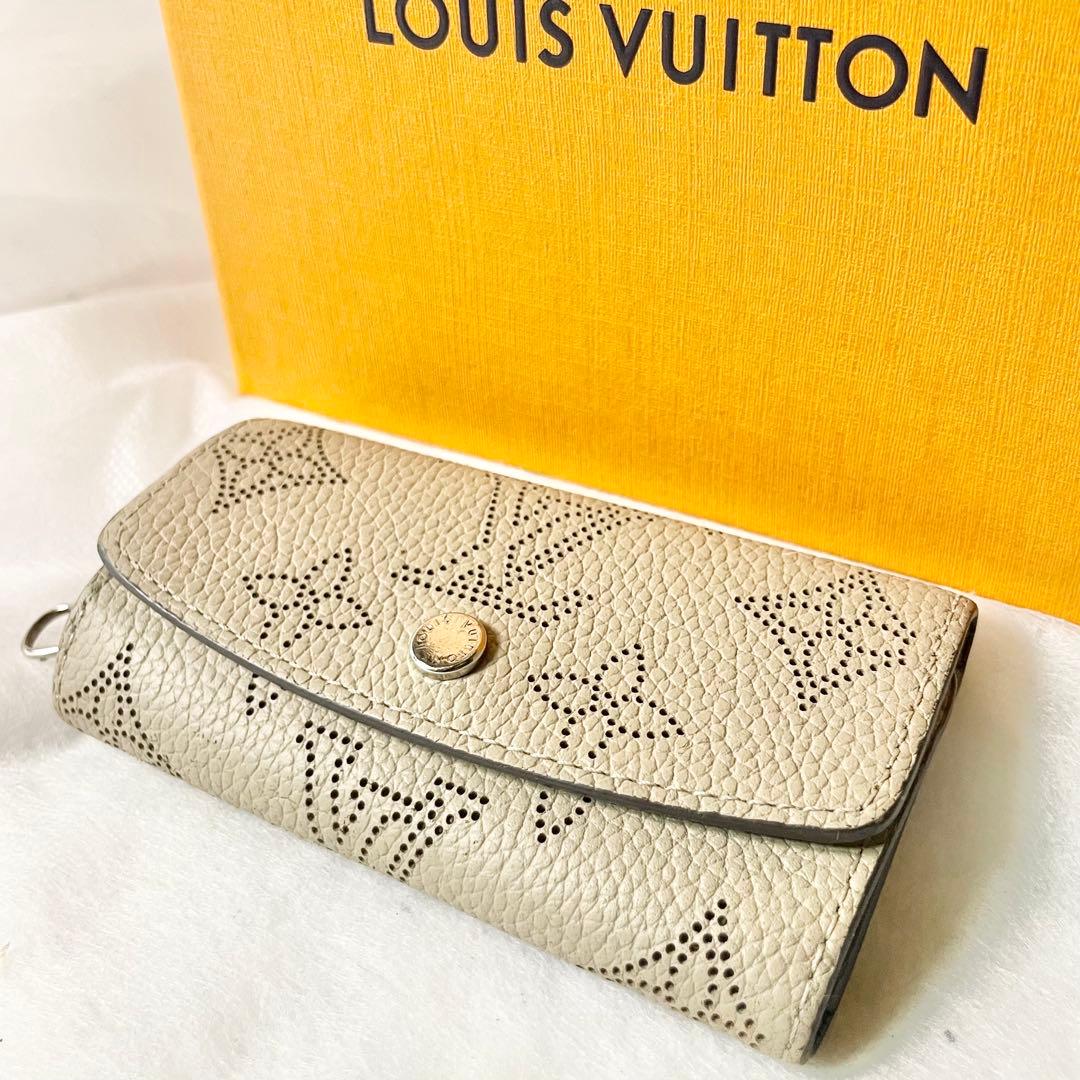 LOUIS VUITTONモノグラムマヒナ ミュルティクレ4 4連 キーケース