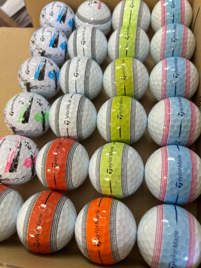 テーラーメイド中古ゴルフボール　ツアーレスポンス他