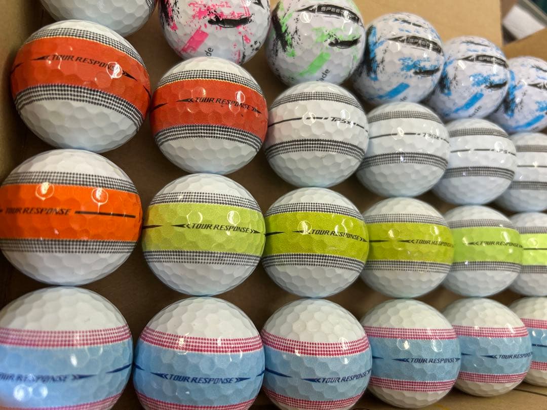 テーラーメイド中古ゴルフボール　ツアーレスポンス他