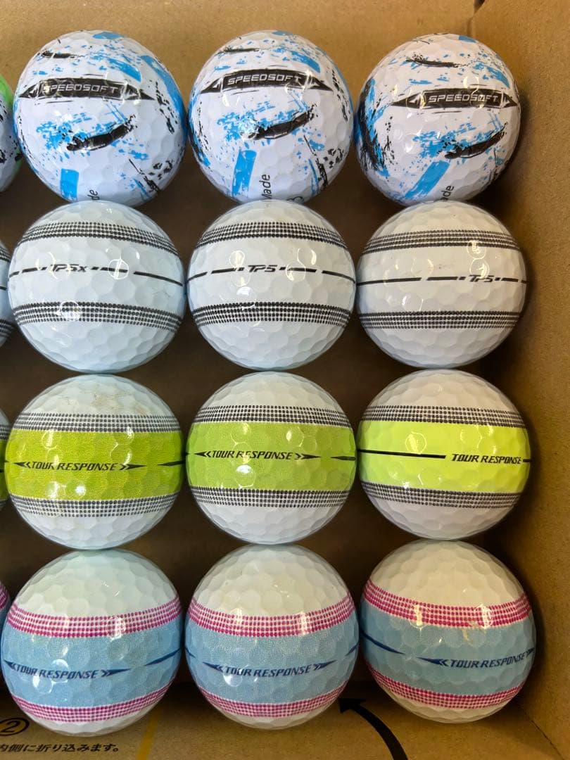 テーラーメイド中古ゴルフボール　ツアーレスポンス他
