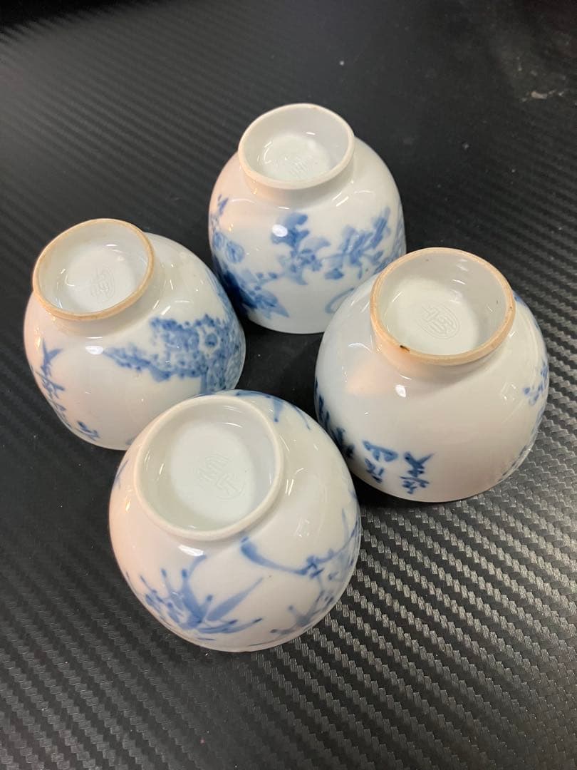 d*7様 竹泉ぐい呑み4客