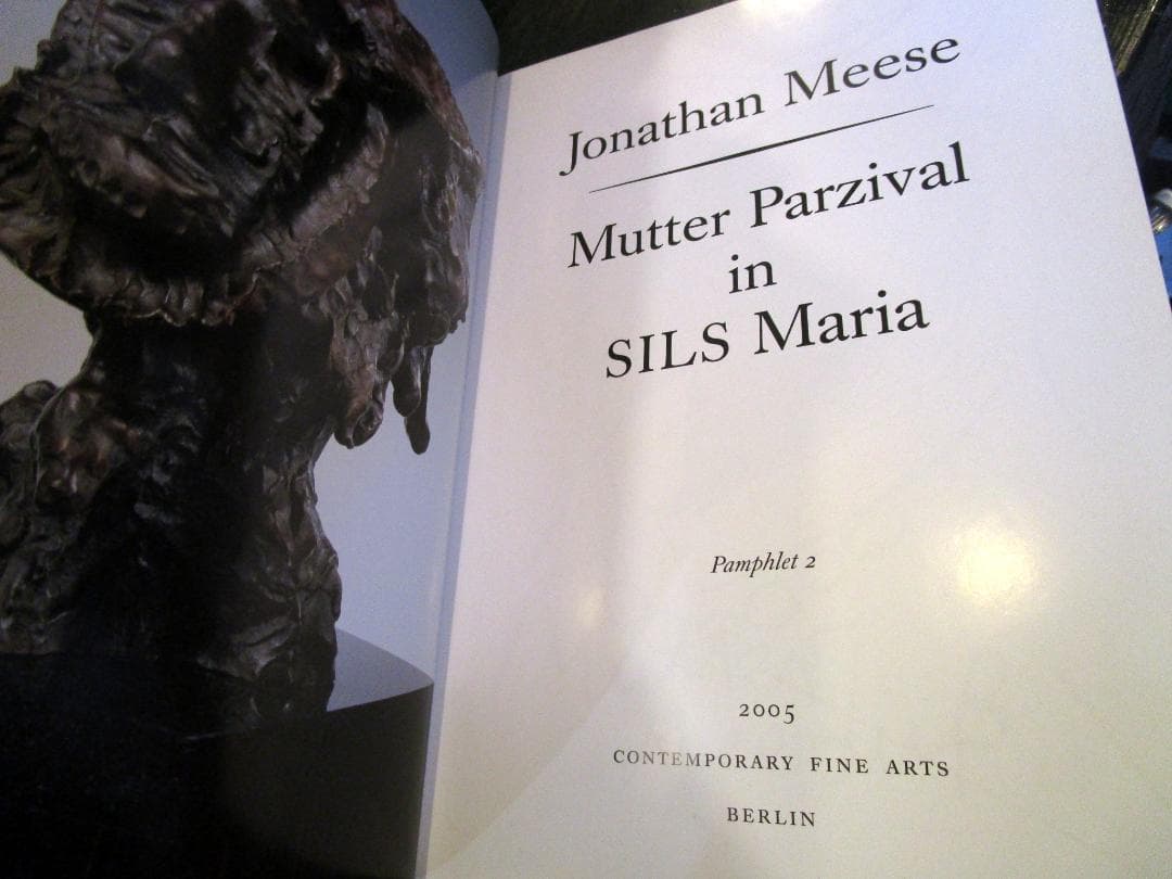 ジョナサン　ミース　展覧会図録Jonathan Meese
