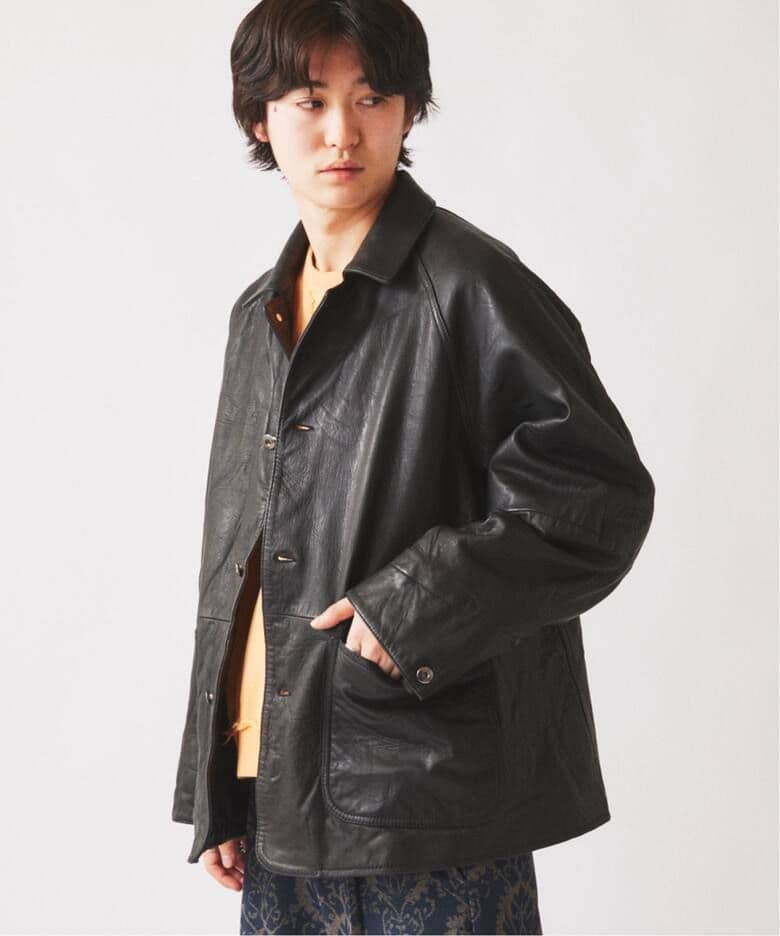 JOURNALSTANDARD relume ゴートレザーカバーオール　Lサイズ