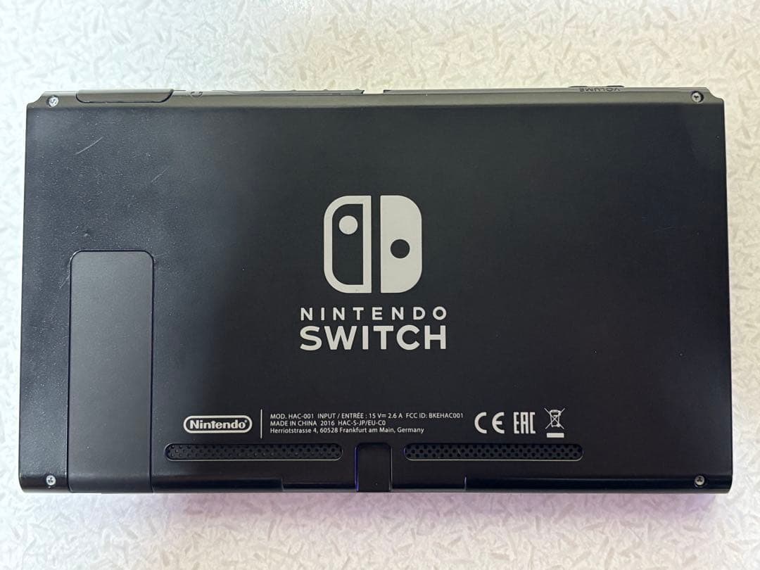 Nintendo Switch 本体 青/赤(初期型 2017年購入)ケースつき