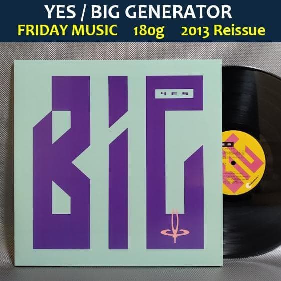★YES / BIG GENERATOR★イエス◇Friday Music