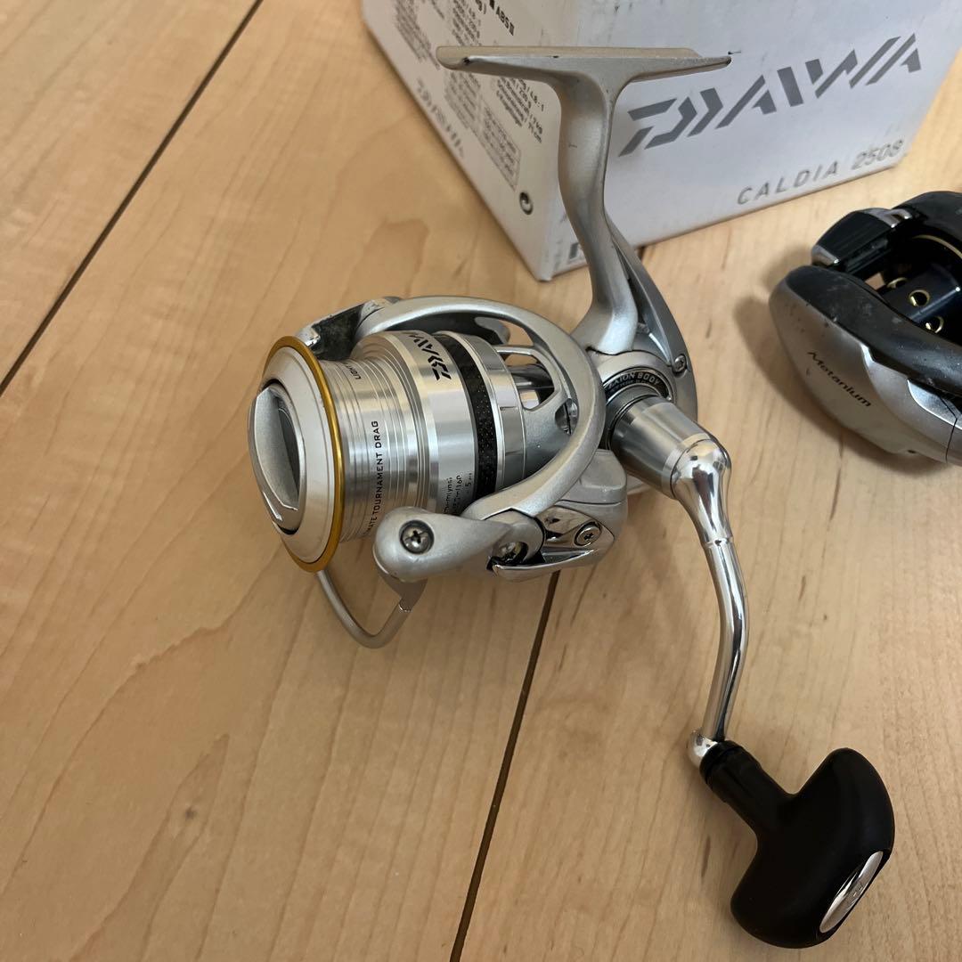 ダイワ カルディア　シマノ　メタニウム　HG