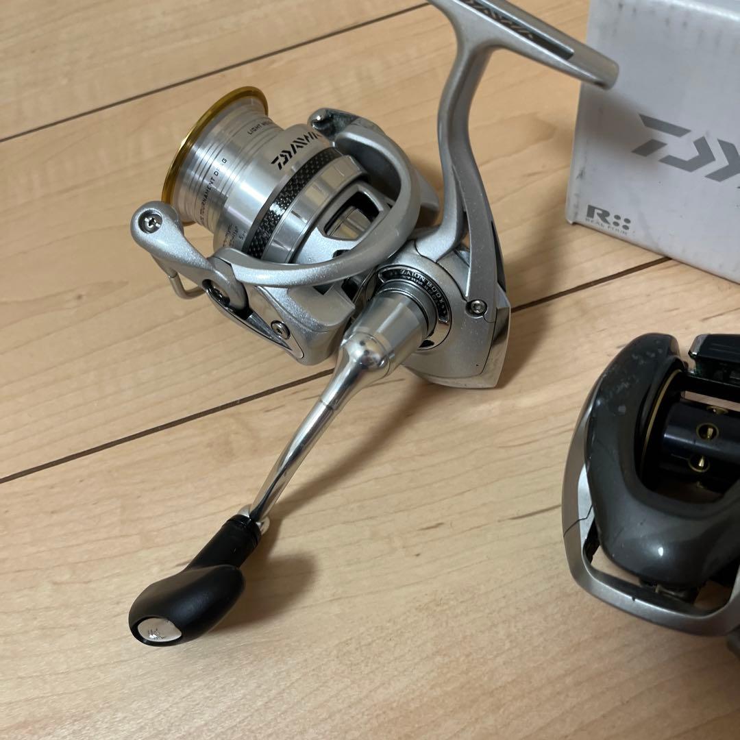 ダイワ カルディア　シマノ　メタニウム　HG