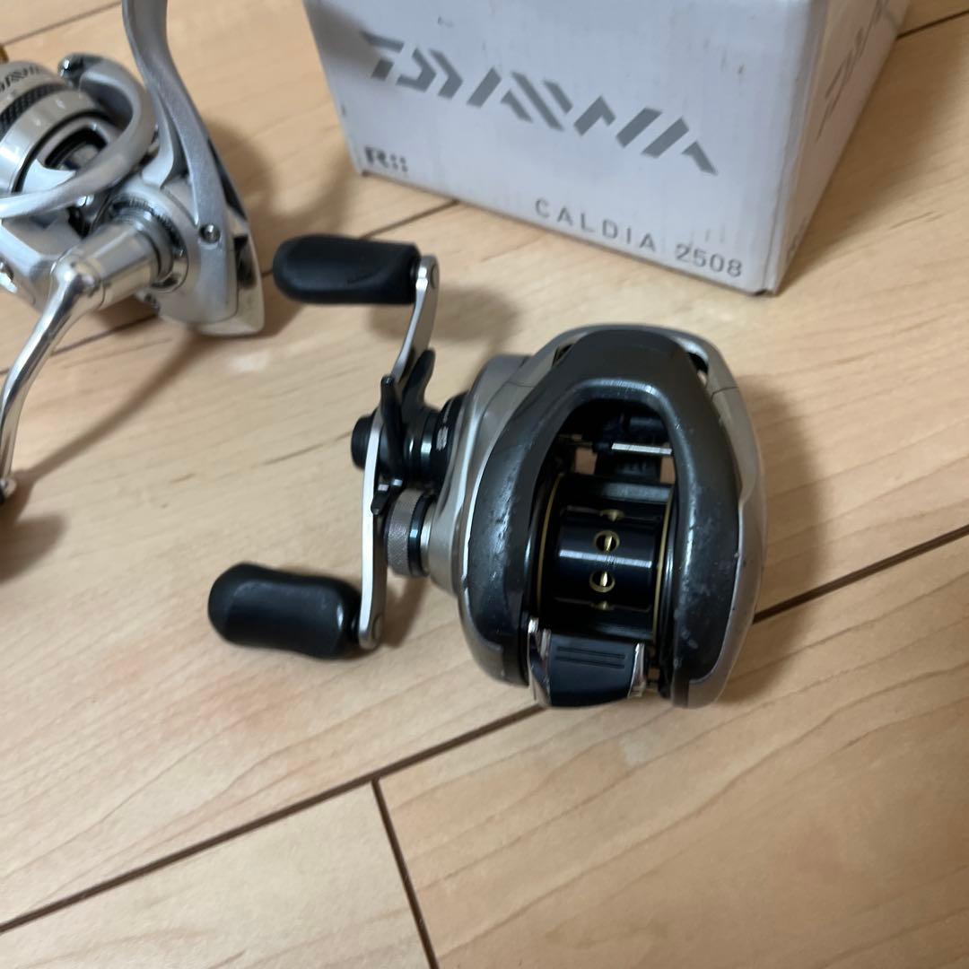 ダイワ カルディア　シマノ　メタニウム　HG