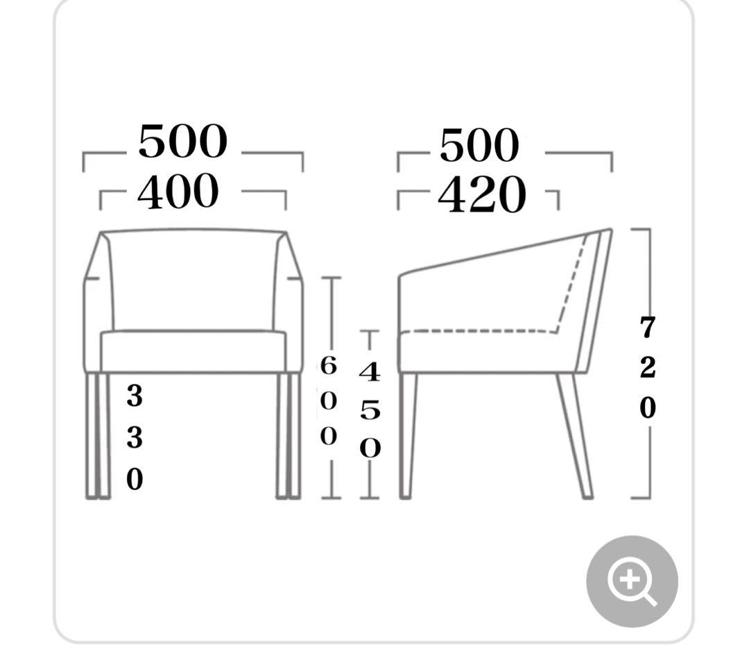 ベージュ アームチェア 合成皮革 10脚あります