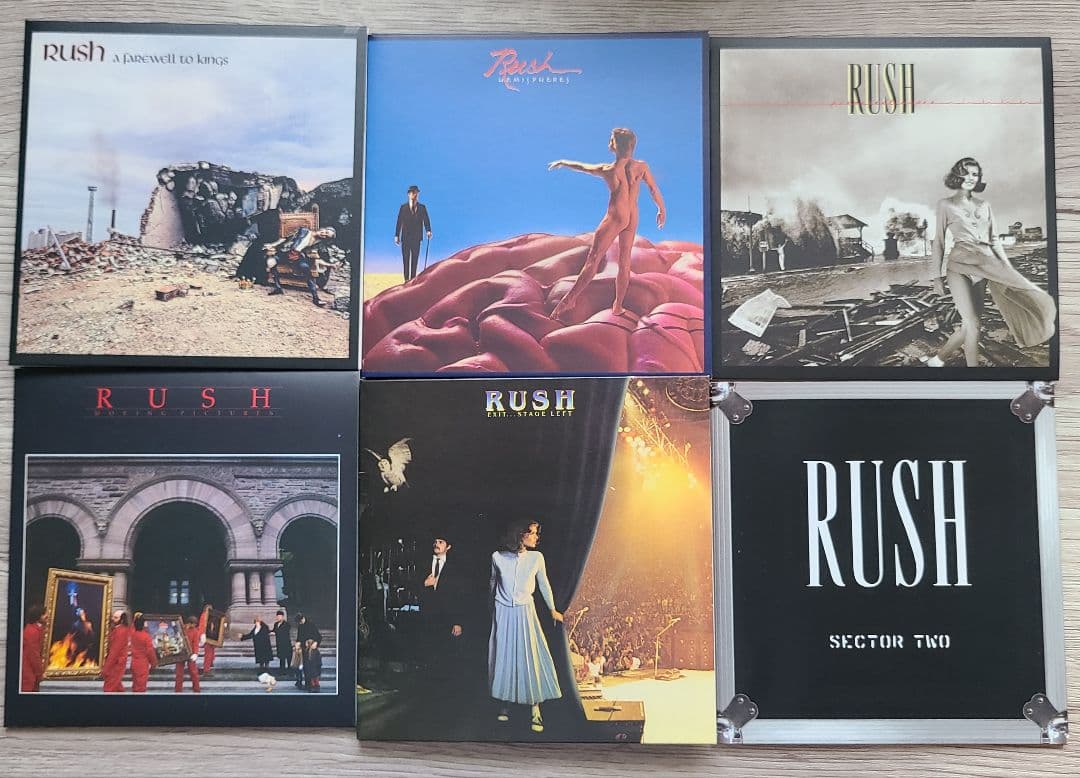 RUSH /ラッシュ スタジオアルバム15タイトル紙ジャケBOXセット(輸入盤)