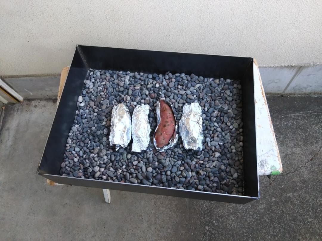 「石焼きいも」焼き芋　LPGガスグリラー　学園文化祭　キッチンカー　ケータリング