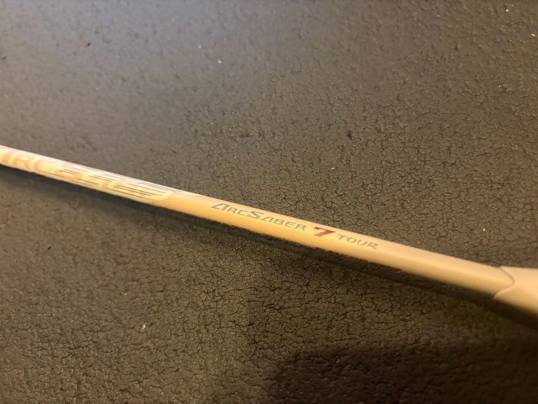 【数量限定】YONEX アークセイバー7 ツアー　4U5 ライトベージュ 新品