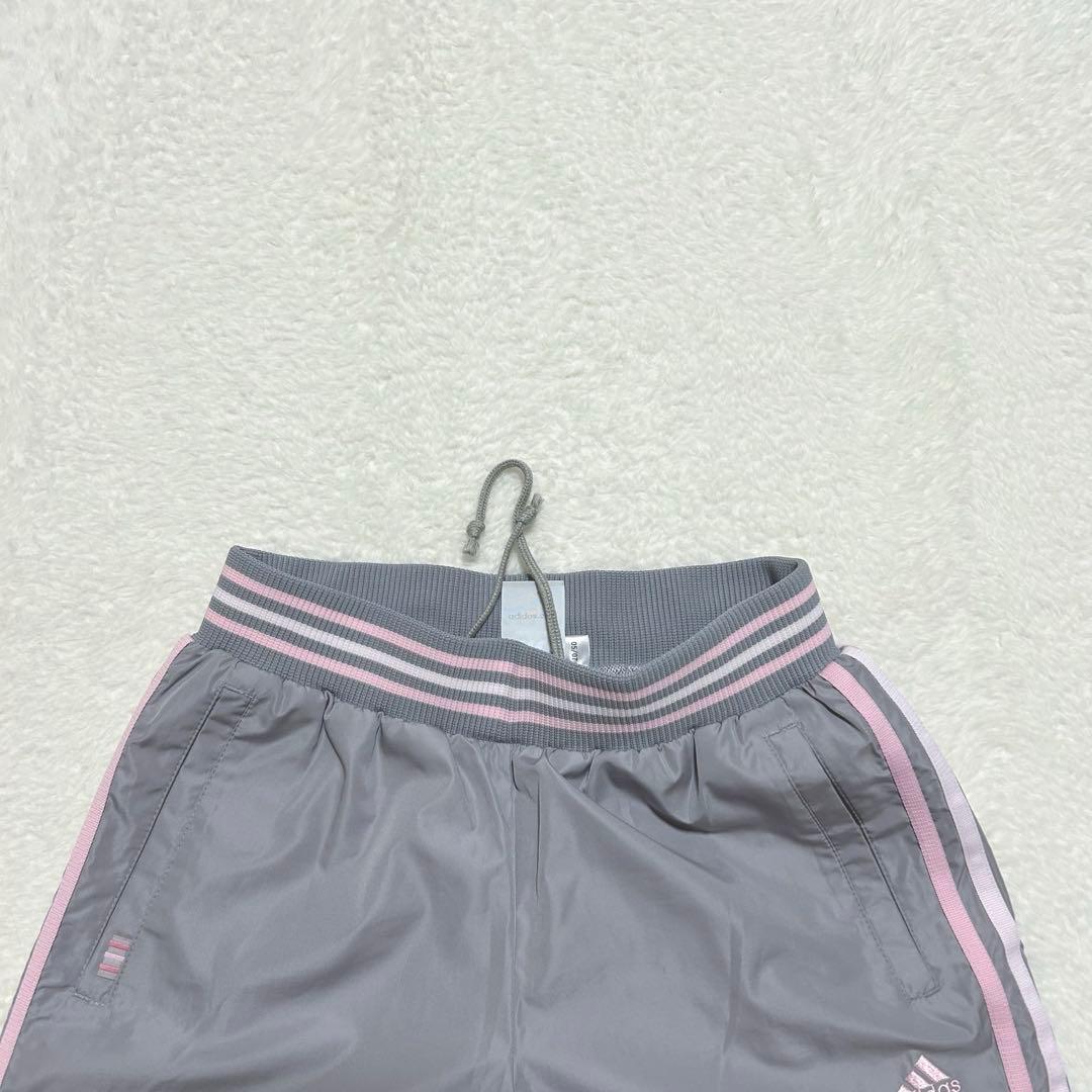 00s adidas ウインドブレーカー セットアップ y2k 白/灰 M