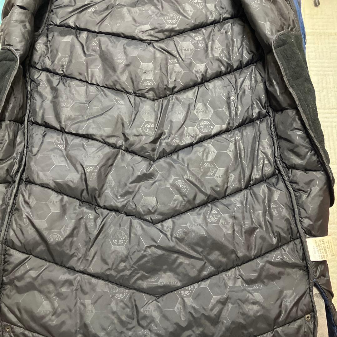 ATHLETA アスレタ ベンチコート 140cm ジュニア 美品 防寒
