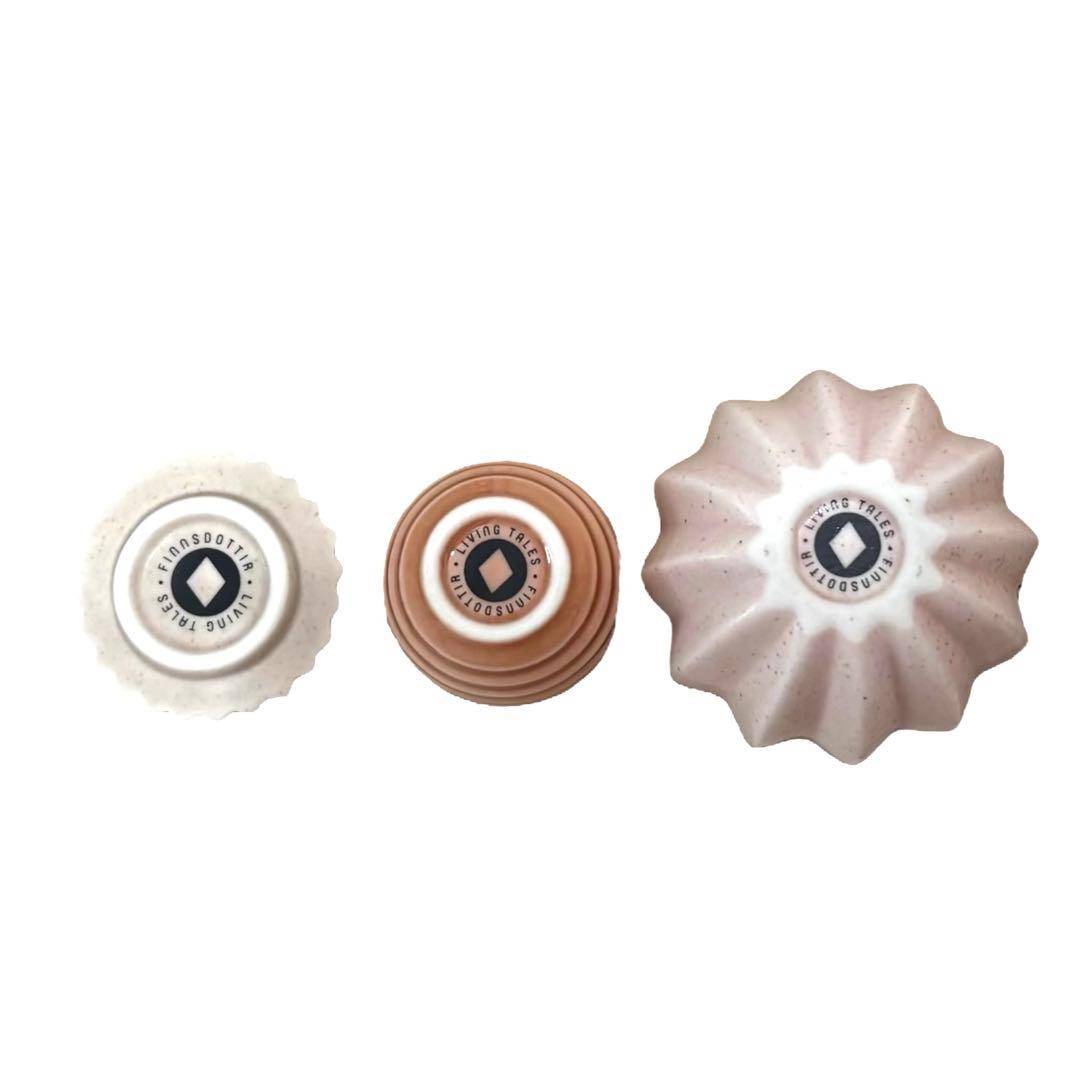 【美品】dottir Samsurium ミニベルフラワーベース　3個セット