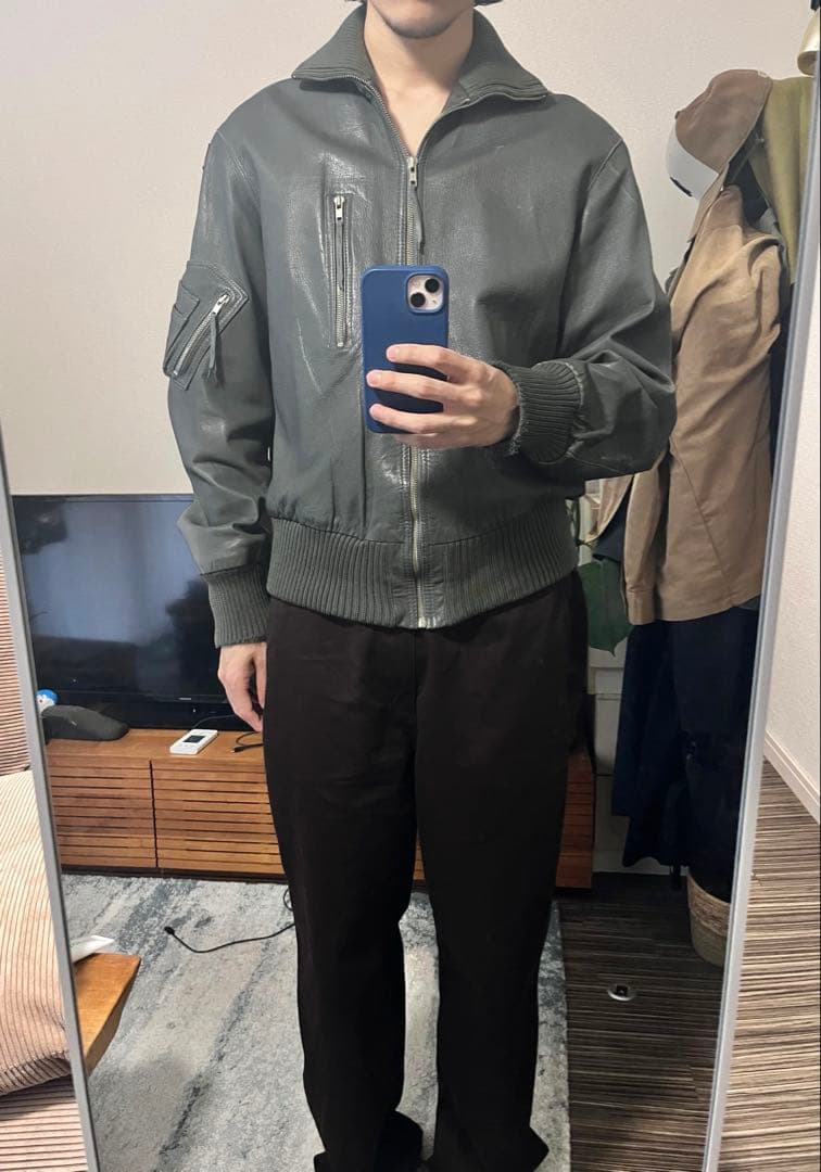 ドイツ軍レザーフライトジャケット　マルジェラ