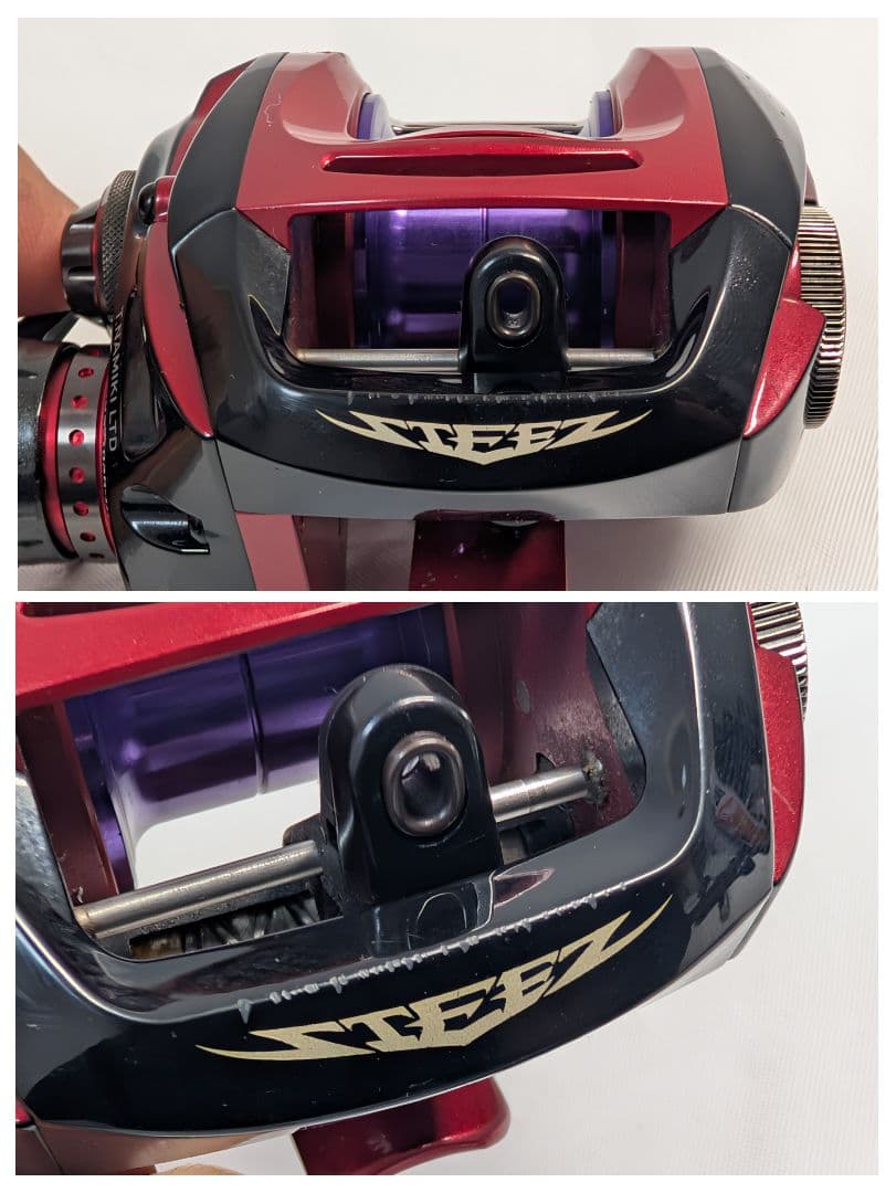 ハンドル無し　管95IP ダイワ スティーズリミテッド SV103H-TN 右巻