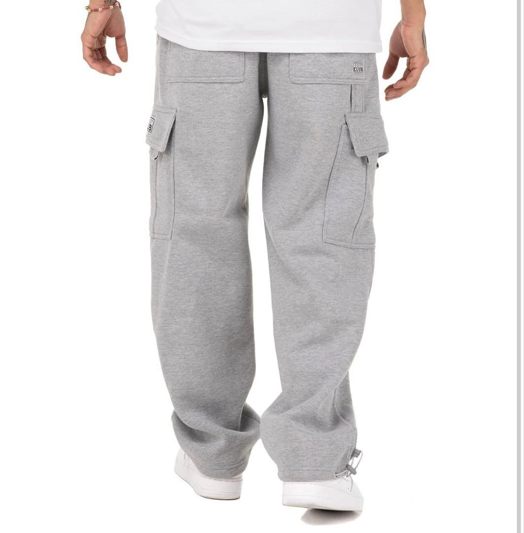 【新品未使用】プロクラブ カーゴパンツ スウェット メンズ 4XL ヘザーグレー