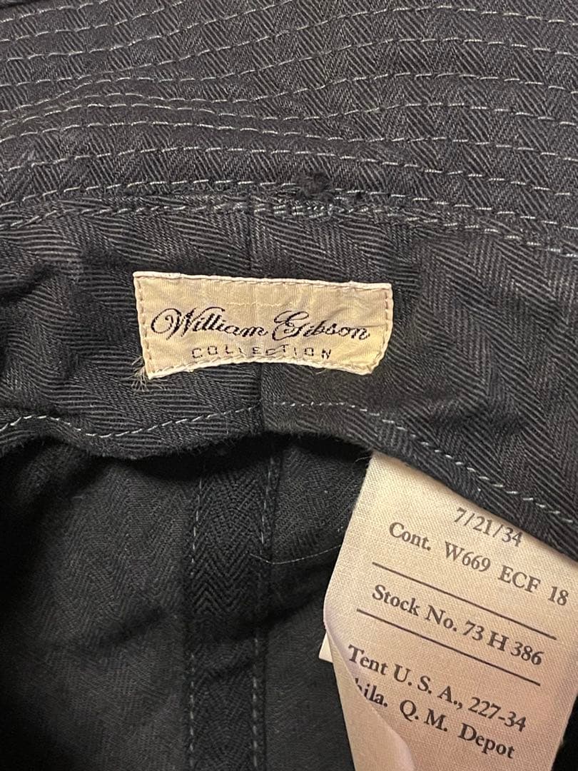 バズリクソンズ　ウイリアムギブソン　アーミーハット