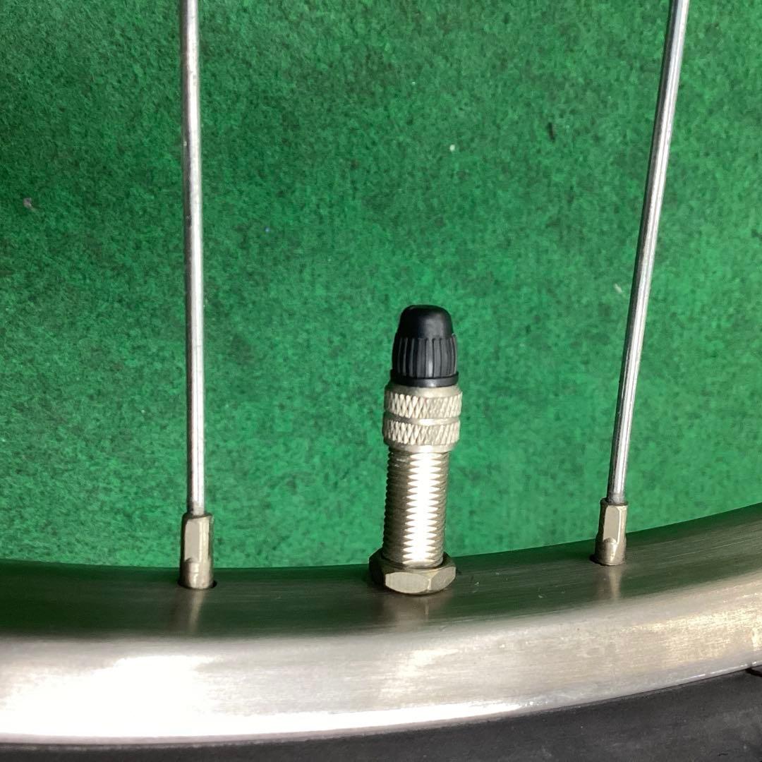 ステンレスリム　後輪 27x1-3/8 内装3段　27インチ ローラーブレーキ