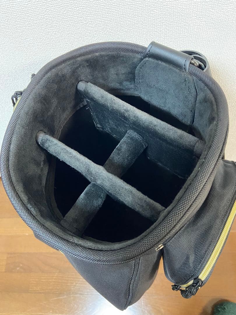 ★美品★ ニューエラ New Era キャディーバッグ ブラック ゴールド