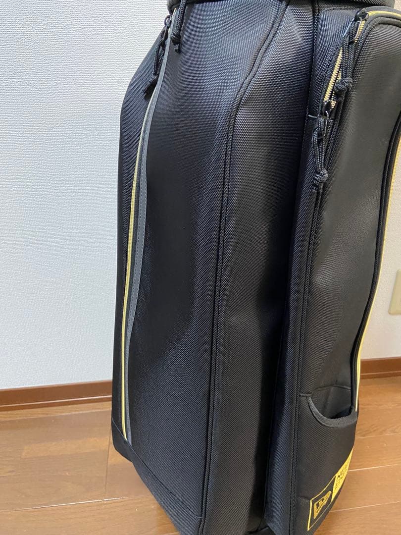 ★美品★ ニューエラ New Era キャディーバッグ ブラック ゴールド