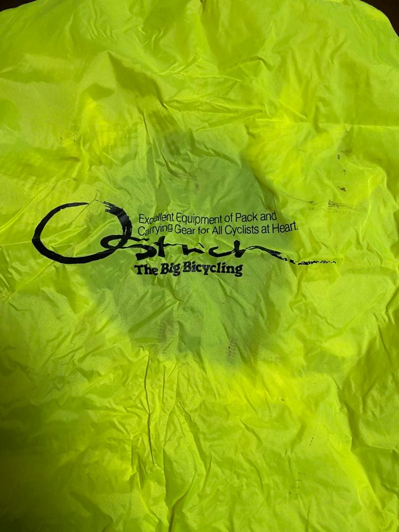 OSTRICH バックパック 黒 リフレクター付き2個セット　ボトルホルダー付き