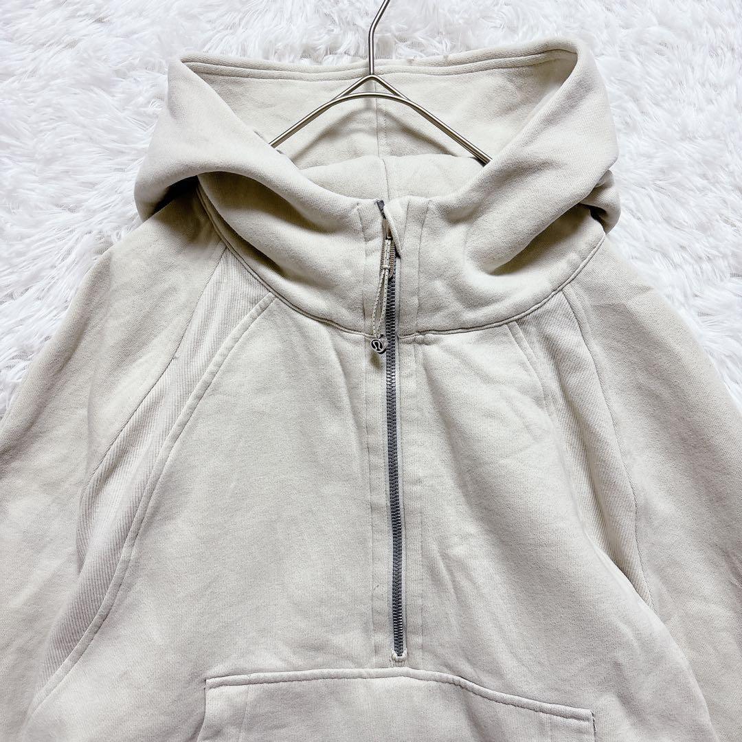 ルルレモン ハーフジップスウェットパーカー Scuba 裏起毛 ハーフジップ