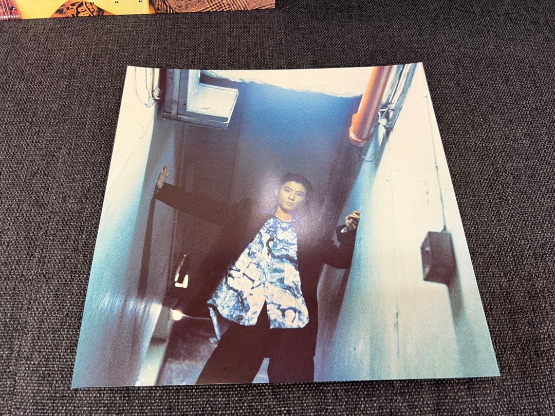 中川勝彦 FROM PUBERTY LP 邦楽レコード　帯付 1986年