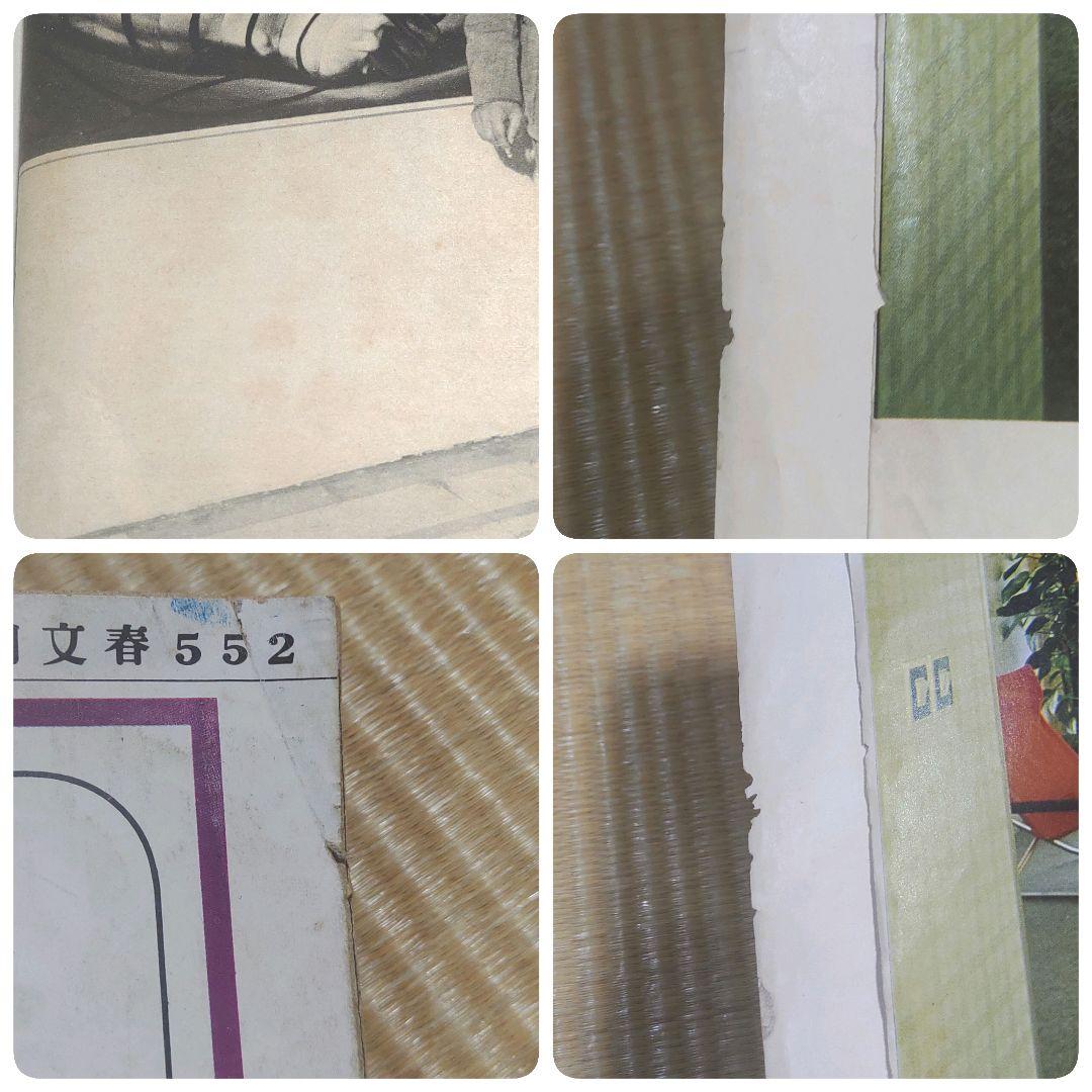 週刊雑誌　週刊文春　サンデー毎日　週刊大衆　懐かしい　レトロ