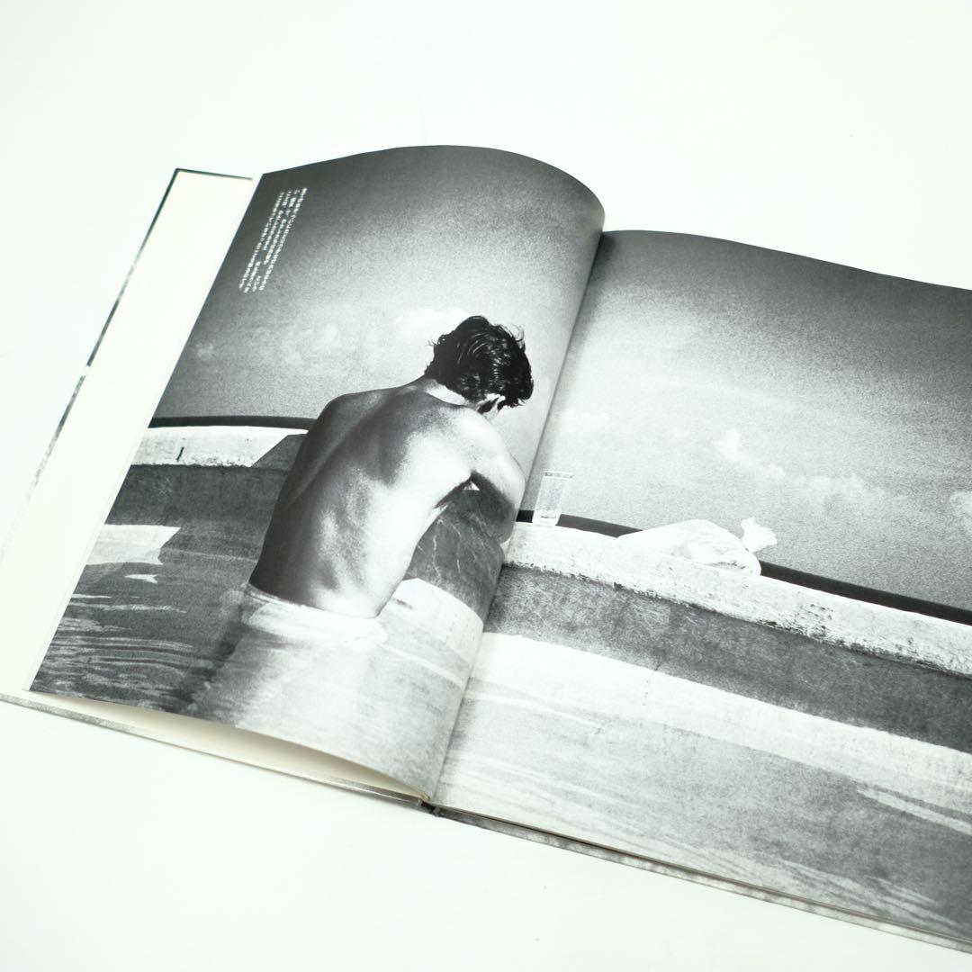 泳ぐ人　操上和美　高橋源一郎　冬記社　初版　写真集　装丁　井上嗣也