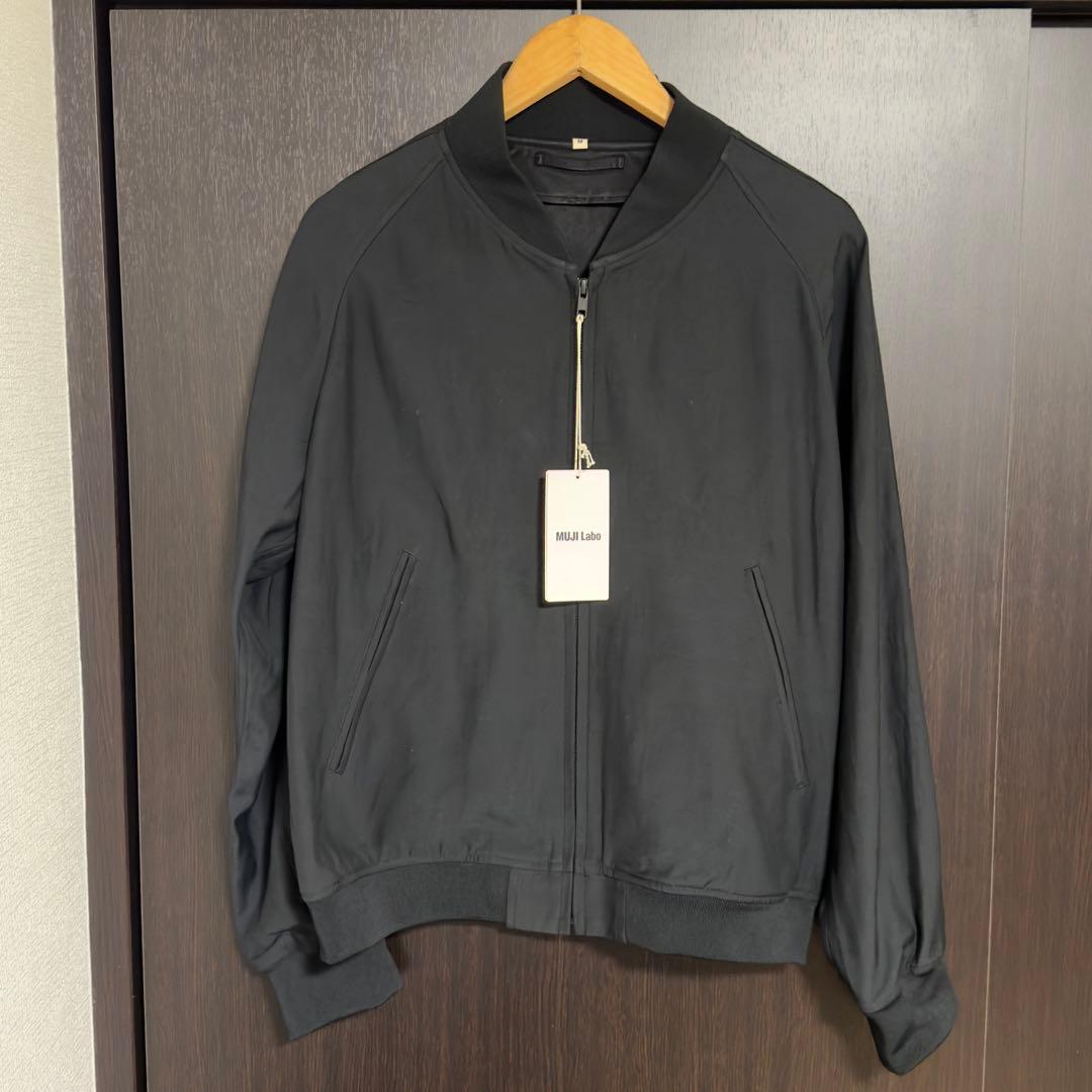 MUJI Labo レーヨンコットン ショートブルゾン Mサイズ(無印良品)