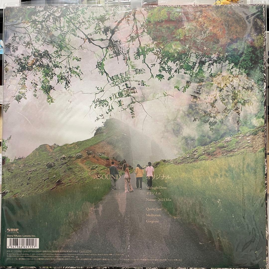 ASOUND オリジナル LPレコード　新品未使用