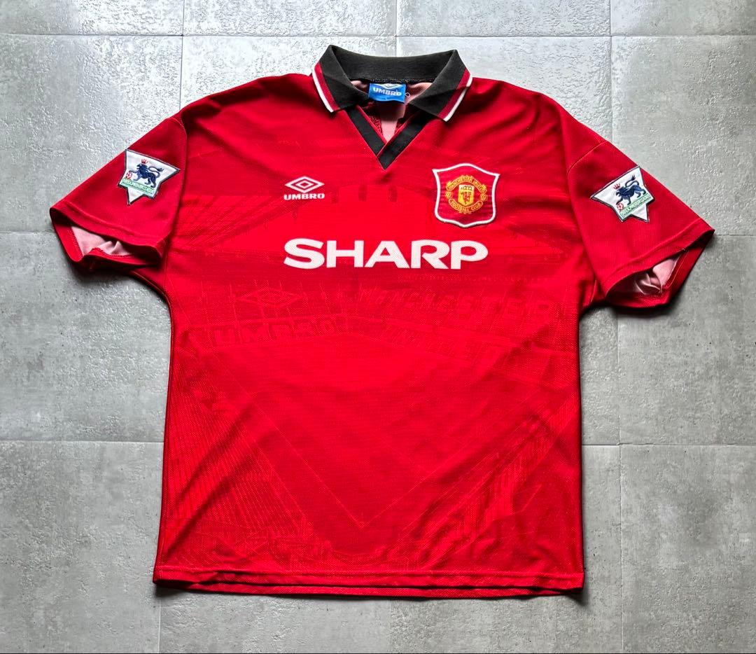 94-96 カントナ　マンチェスターユナイテッド　アンブロ　ユニフォーム　正規品