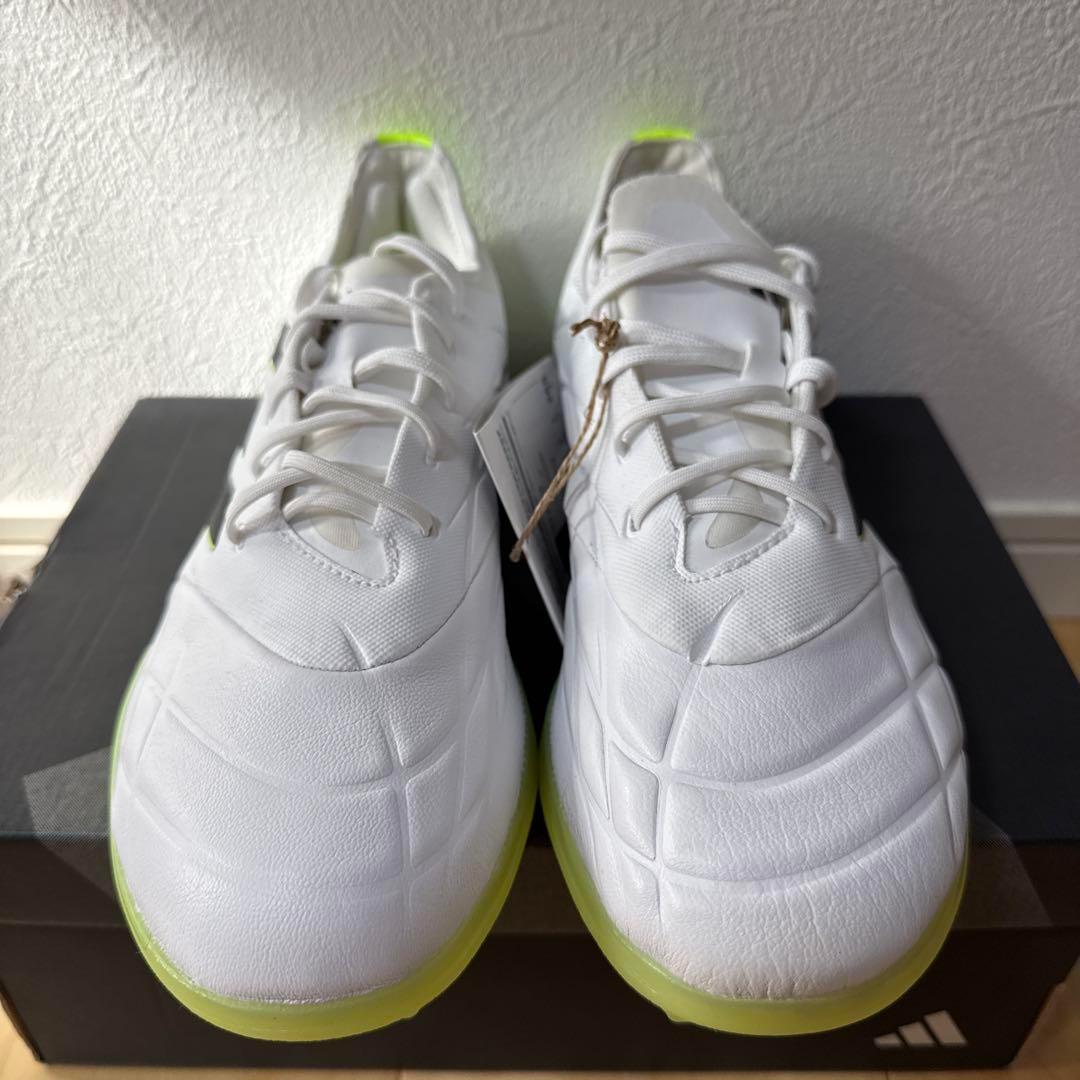 新品　adidas コパピュア　サッカー　トレシュー　メンズ　白　黒　26.5