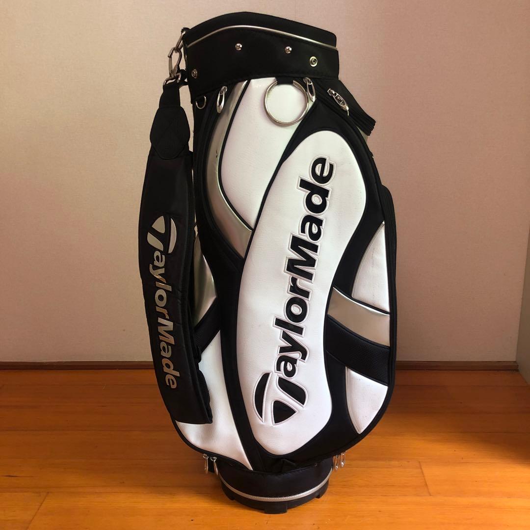 TaylorMadeテーラーメイド キャディバック ホワイト フードなし
