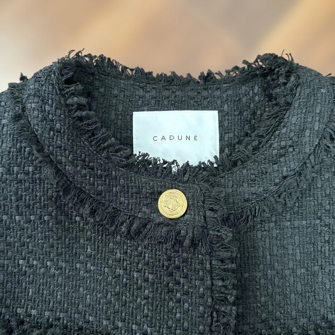 CADUNÉ スプリングツイードジレ