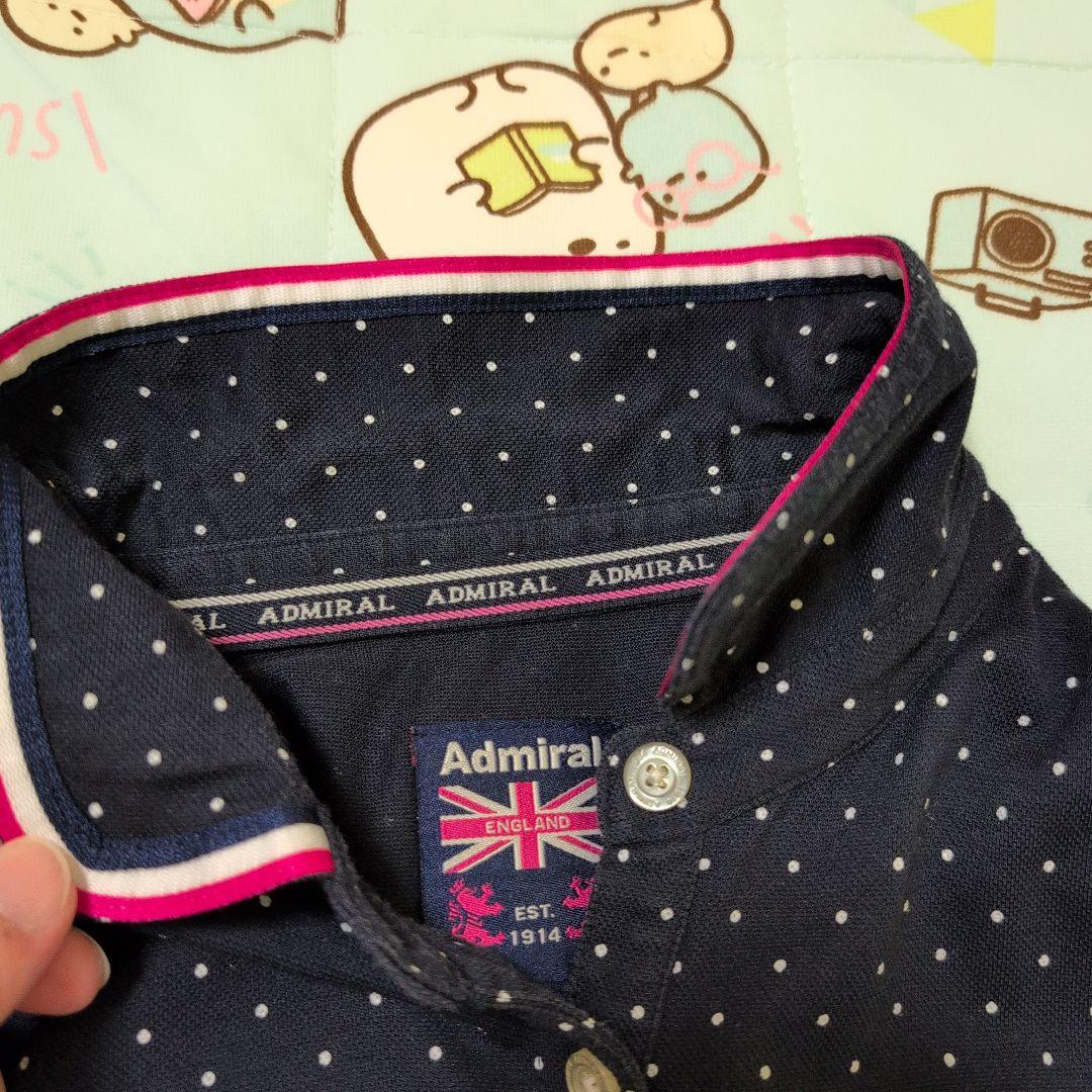 Admiral ゴルフウェア　ドット　ワンピース　LL